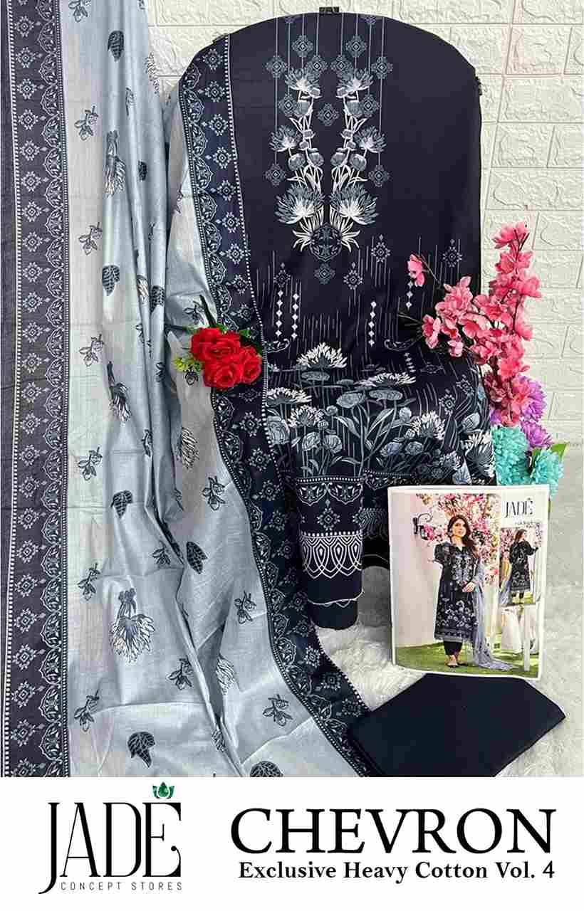 Chevron Vol-4 By Jade 31 To 36 Series Beautiful Festive Suits Stylish Fancy Colorful Casual Wear & Ethnic Wear Lawn Cotton Print Dresses At Wholesale Price