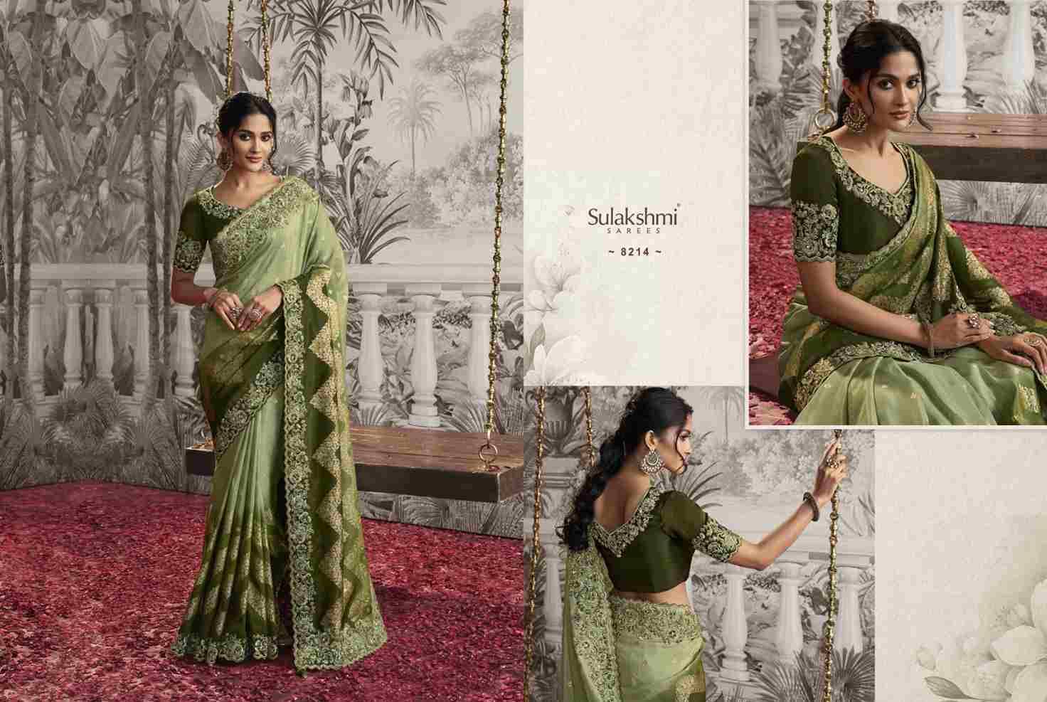 Noor By Sulakshmi 8201 To 8214 Series Indian Traditional Wear Collection Beautiful Stylish Fancy Colorful Party Wear & Occasional Wear Silk Sarees At Wholesale Price