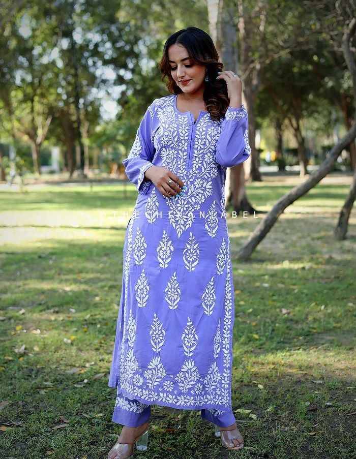 5632 By Kaamiri Designer Festive Suits Collection Beautiful Stylish Fancy Colorful Party Wear & Occasional Wear Rayon With Work Kurtis With Bottom At Wholesale Price
