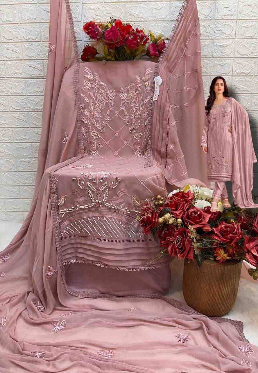 Fepic 1665 Colours By Fepic 1665-A To 1665-D Series Beautiful Pakistani Suits Stylish Fancy Colorful Party Wear & Occasional Wear Georgette Embroidered Dresses At Wholesale Price