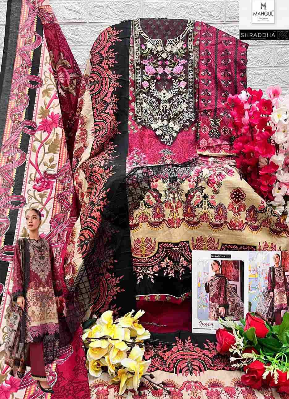 Queen Court Vol-2 By Shraddha Nx 2001 To 2004 Series Beautiful Festive Suits Stylish Fancy Colorful Casual Wear & Ethnic Wear Lawn Cotton Print Dresses At Wholesale Price