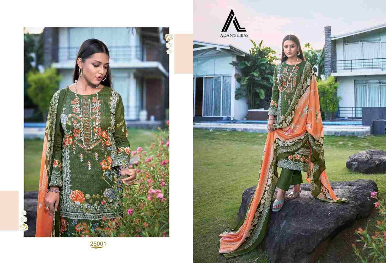 Naira Vol-25 By Adans Libas 25001 To 25008 Series Beautiful Festive Suits Stylish Fancy Colorful Casual Wear & Ethnic Wear Pure Cotton Print Dresses At Wholesale Price