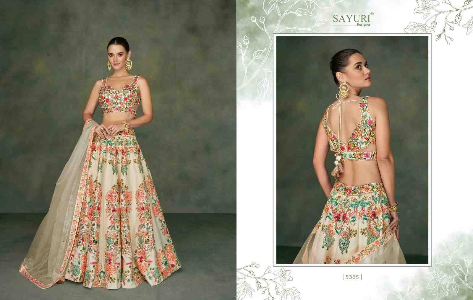 Odhani By Sayuri 5363 To 5365 Series Beautiful Colorful Fancy Wedding Collection Occasional Wear & Party Wear Silk Lehengas At Wholesale Price