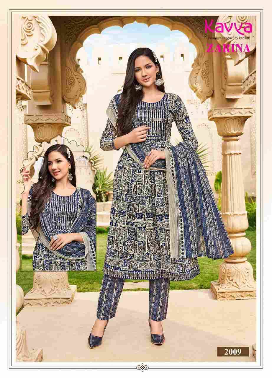 Zarina Vol-2 By Kavya 2001 To 2010 Series Beautiful Festive Suits Stylish Fancy Colorful Party Wear & Occasional Wear Pure Cambric Cotton Dresses At Wholesale Price