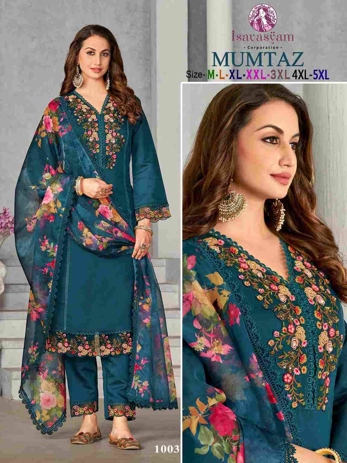 Mumtaz By Isavasyam 1001 To 1006 Series Designer Stylish Fancy Colorful Beautiful Party Wear & Ethnic Wear Collection Pure Silk Dresses At Wholesale Price