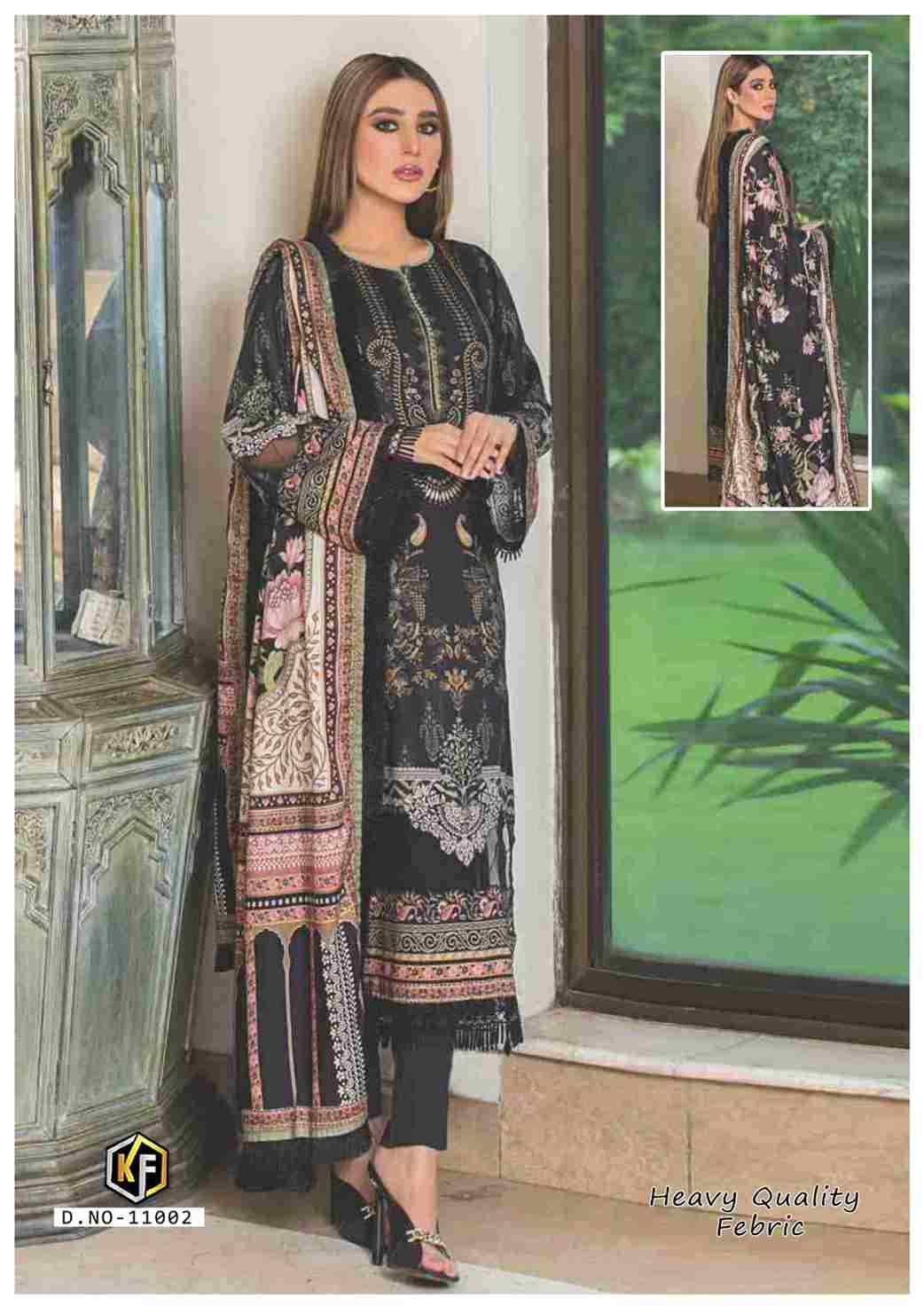 Sobia Nazir Vol-11 By Keval Fab 11001 To 11006 Series Designer Stylish Fancy Colorful Beautiful Party Wear & Ethnic Wear Collection Heavy Cotton Dresses At Wholesale Price