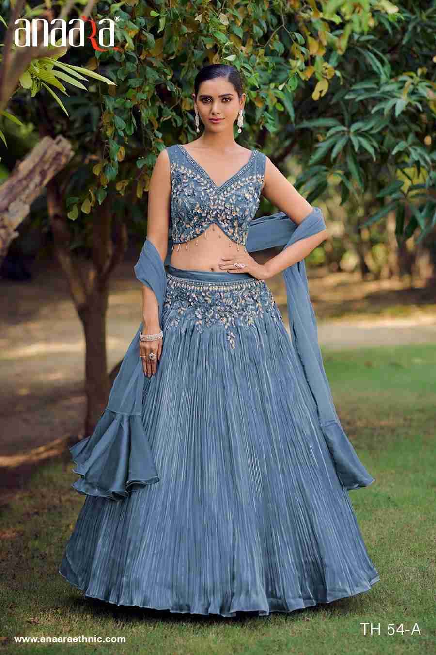 Crop Top By Tathastu Bridal Wear Collection Beautiful Stylish Colorful Fancy Party Wear & Occasional Wear Silk Lehengas At Wholesale Price