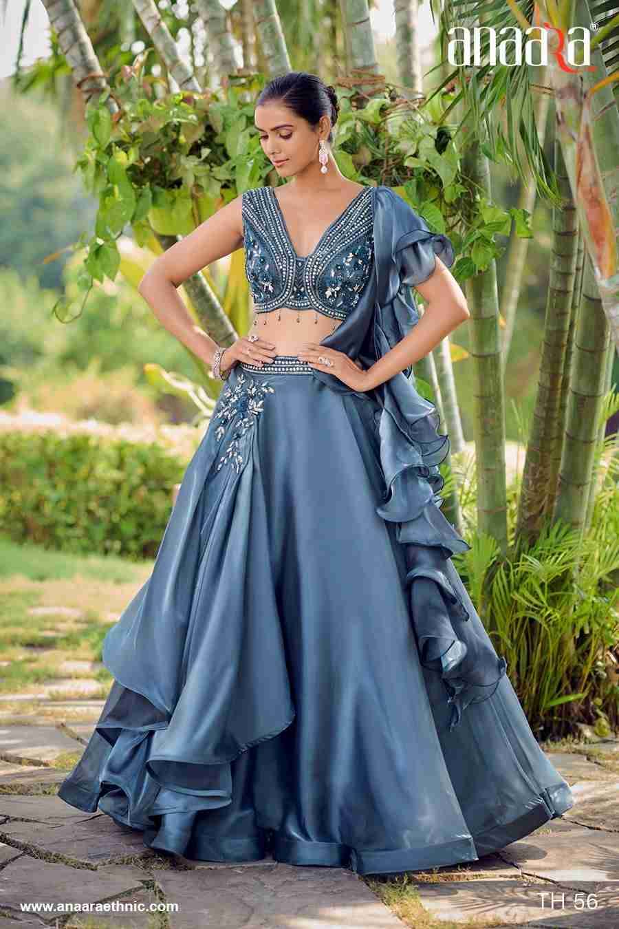 Crop Top By Tathastu Bridal Wear Collection Beautiful Stylish Colorful Fancy Party Wear & Occasional Wear Silk Lehengas At Wholesale Price