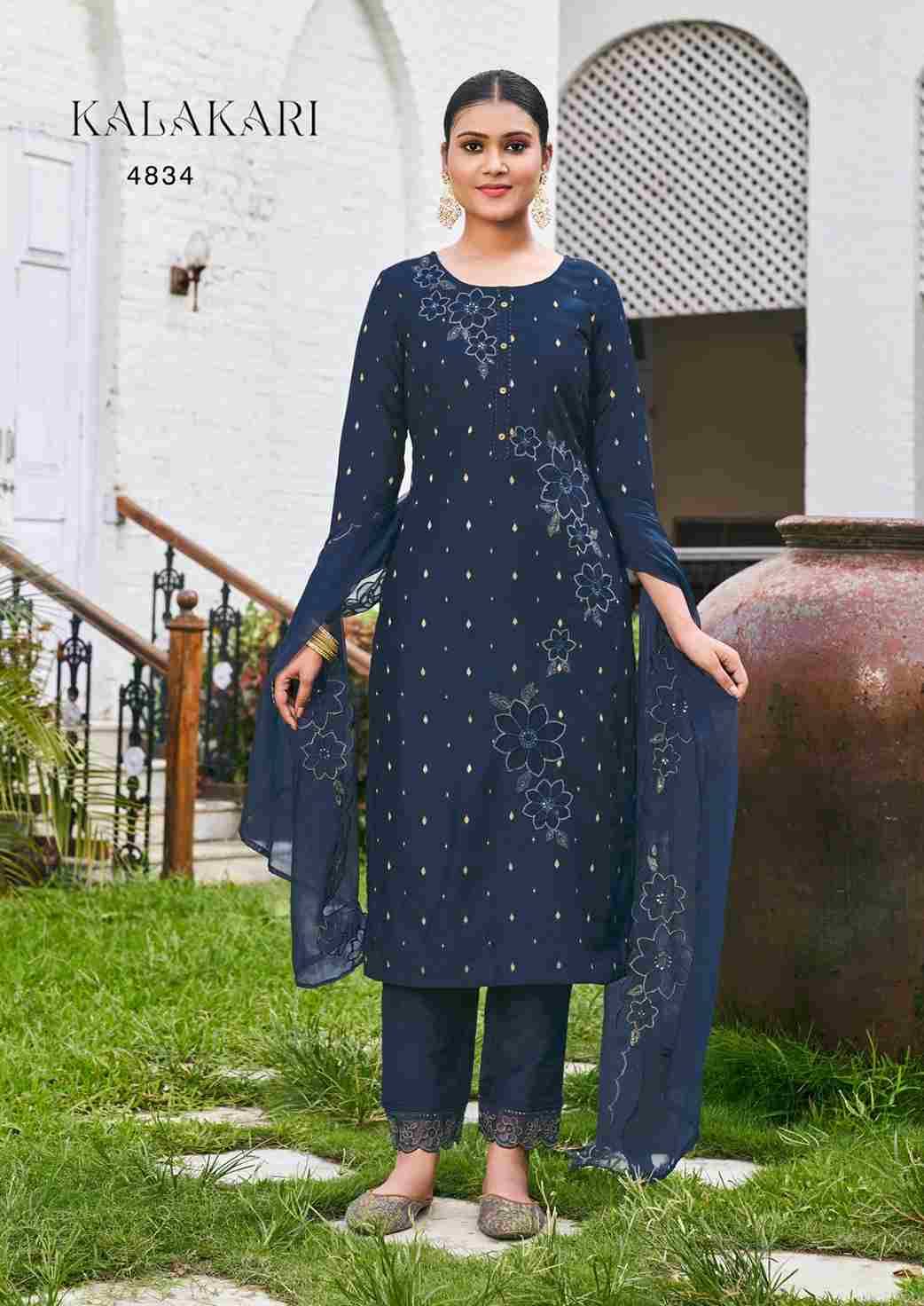 Kalakari By Rangoon 4831 To 4836 Series Beautiful Suits Colorful Stylish Fancy Casual Wear & Ethnic Wear Viscose Jacquard Dresses At Wholesale Price