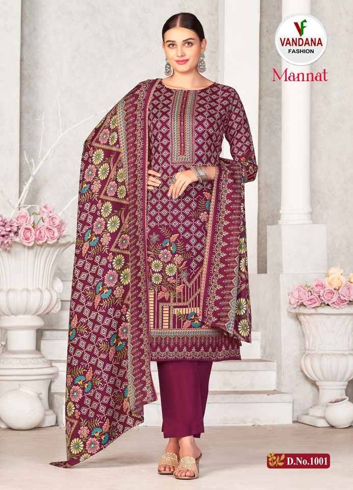Mannat By Vandana 1001 To 1008 Series Beautiful Stylish Festive Suits Fancy Colorful Casual Wear & Ethnic Wear & Ready To Wear Pashmina Jacquard Digital Print Dresses At Wholesale Price