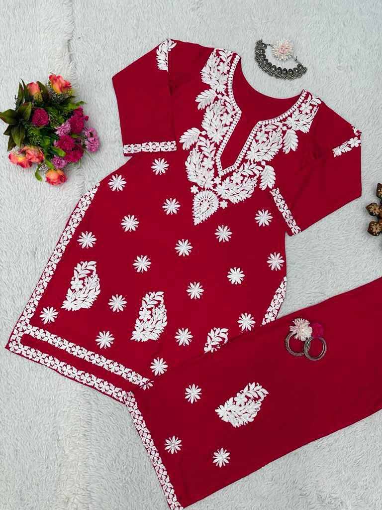 K-1382 By Kaamiri 01 To 03 Series Designer Festive Suits Collection Beautiful Stylish Fancy Colorful Party Wear & Occasional Wear Rayon With Work Kurtis With Bottom At Wholesale Price