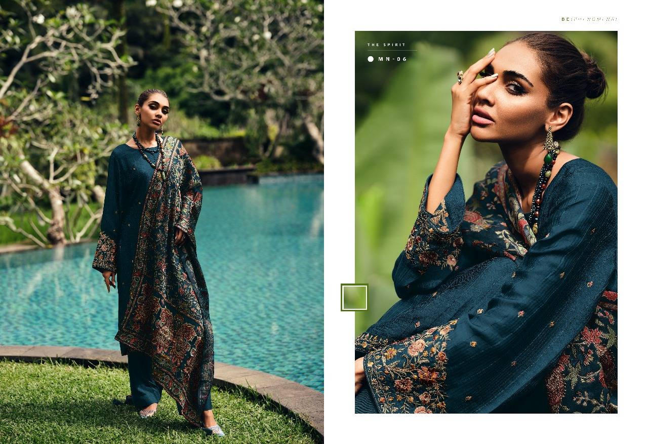 Mahnoor By Varsha 01 To 08 Series Beautiful Festive Suits Colorful Stylish Fancy Casual Wear & Ethnic Wear Muslin Embroidered Dresses At Wholesale Price