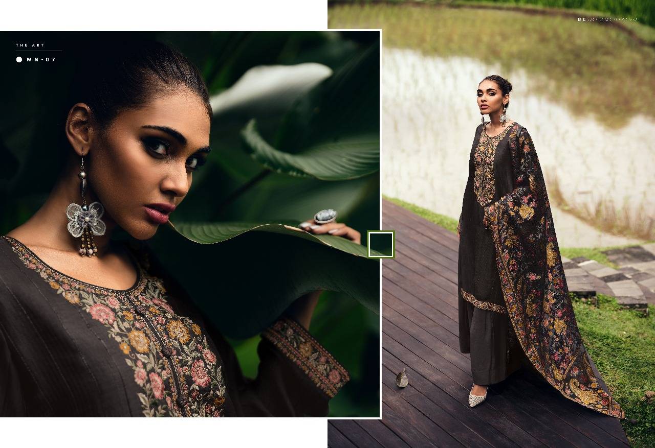 Mahnoor By Varsha 01 To 08 Series Beautiful Festive Suits Colorful Stylish Fancy Casual Wear & Ethnic Wear Muslin Embroidered Dresses At Wholesale Price