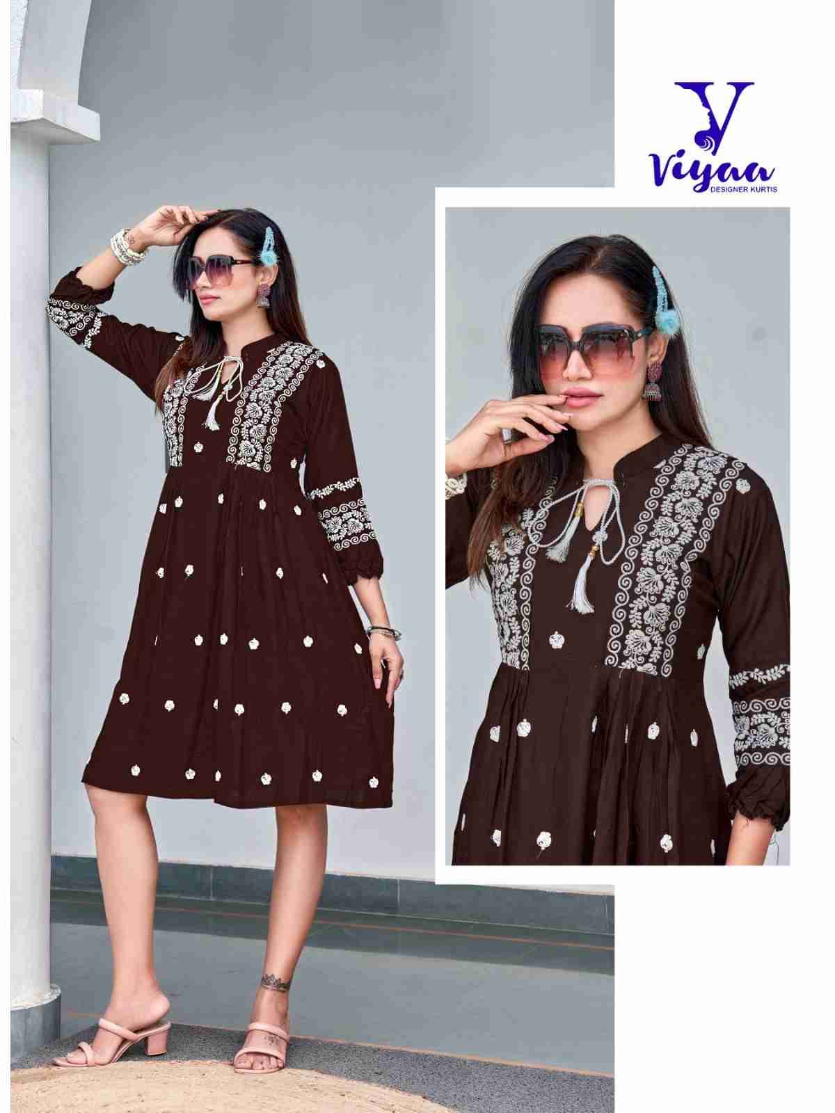 Candy By Viyaa Designer 01 To 08 Series Designer Festive Suits Collection Beautiful Stylish Fancy Colorful Party Wear & Occasional Wear Rayon Slub Kurtis At Wholesale Price