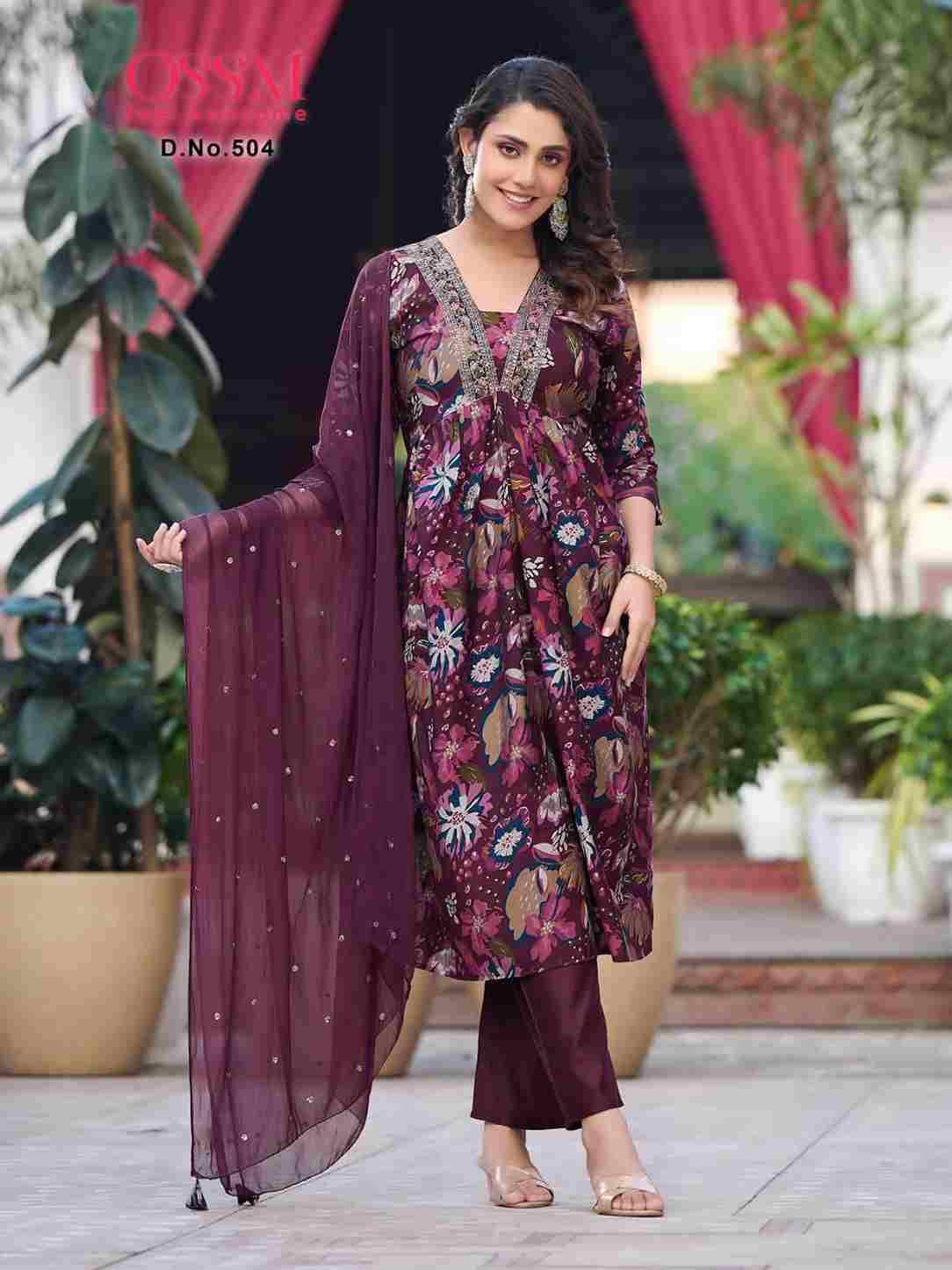 Mantra Vol-2 By Ossm 501 To 506 Series Beautiful Stylish Festive Suits Fancy Colorful Casual Wear & Ethnic Wear & Ready To Wear Modal Chanderi Dresses At Wholesale Price