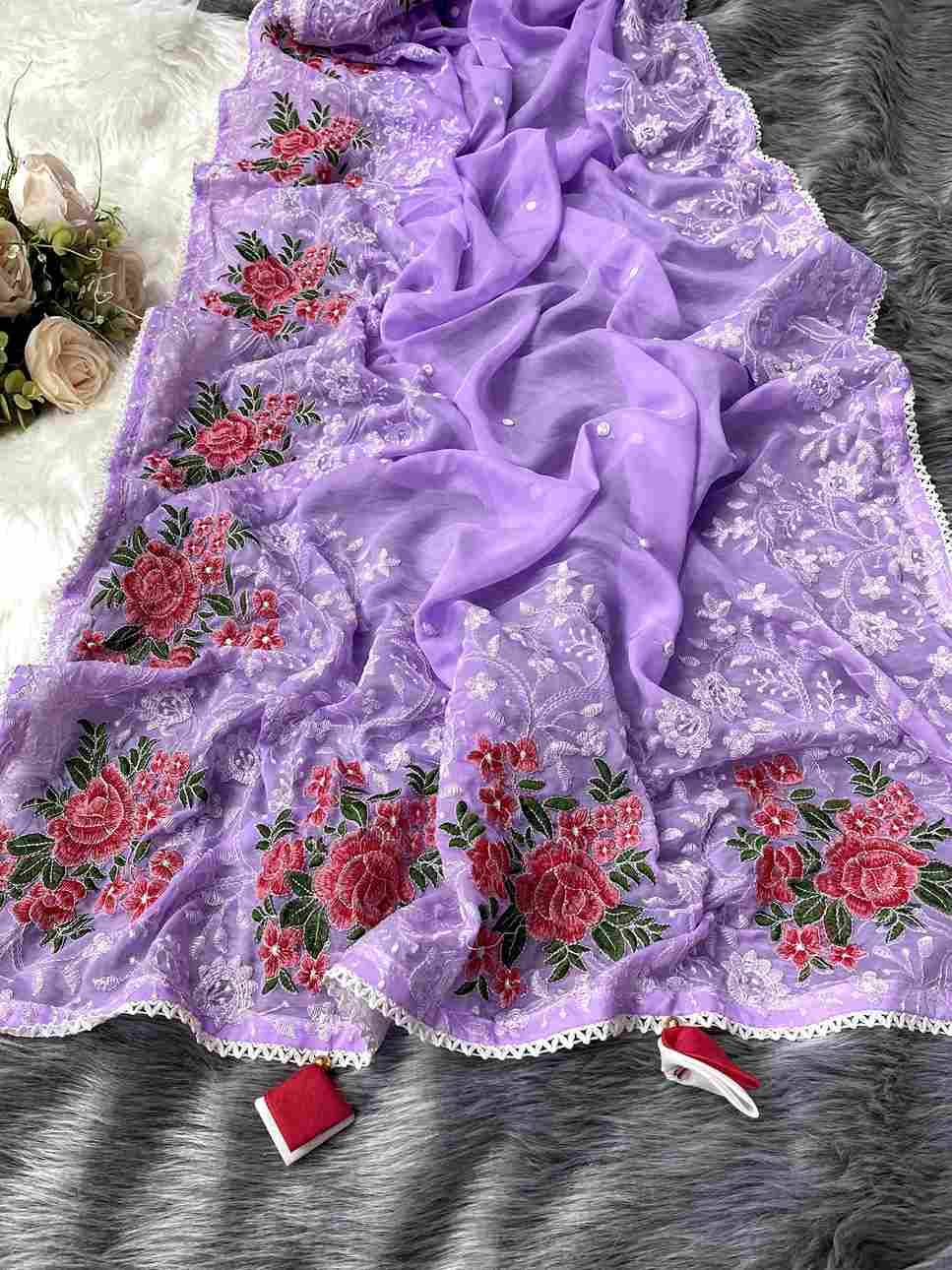 Meenakshi By Fashid Wholesale 01 To 05 Series Indian Traditional Wear Collection Beautiful Stylish Fancy Colorful Party Wear & Occasional Wear Organza Silk Sarees At Wholesale Price