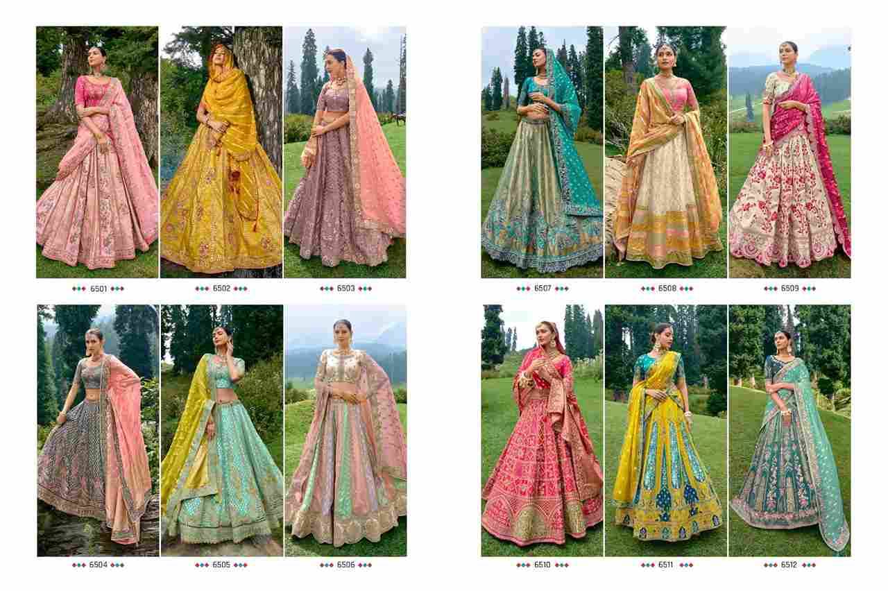 Anaara 6501 Series By Tathastu 6501 To 6512 Series Designer Beautiful Wedding Collection Occasional Wear & Party Wear Fancy Lehengas At Wholesale Price