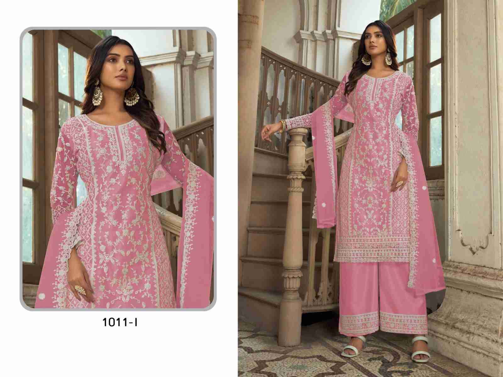 Khwaab 1011 Colours By Sabah 1011-A To 1011-O Series Beautiful Pakistani Suits Colorful Stylish Fancy Casual Wear & Ethnic Wear Heavy Net With Embroidered Dresses At Wholesale Price