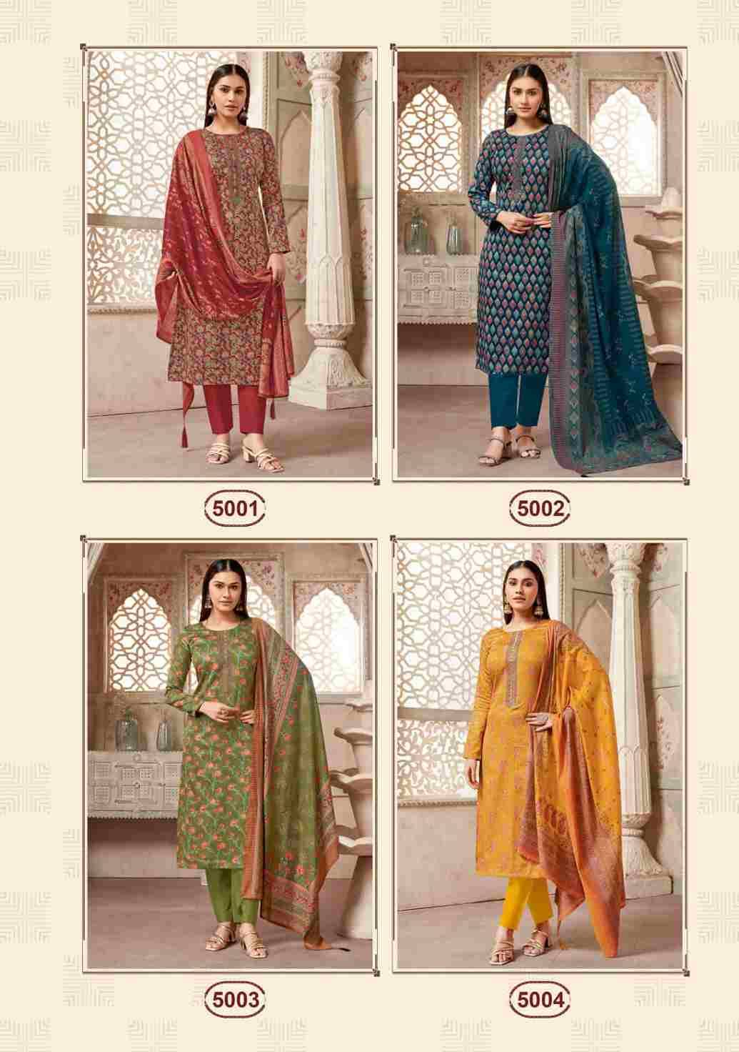 Kalki Vol-5 By Suryajyoti 5001 To 5008 Series Beautiful Festive Suits Stylish Fancy Colorful Casual Wear & Ethnic Wear Jam Satin Print Dresses At Wholesale Price