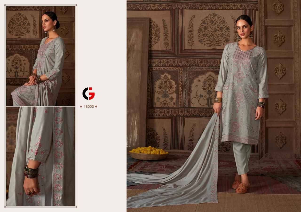 Adan Libas By Gull Jee 18001 To 18006 Series Beautiful Stylish Fancy Colorful Casual Wear & Ethnic Wear Collection Viscose Pashmina Dresses At Wholesale Price