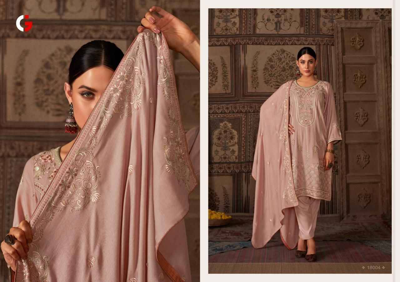 Adan Libas By Gull Jee 18001 To 18006 Series Beautiful Stylish Fancy Colorful Casual Wear & Ethnic Wear Collection Viscose Pashmina Dresses At Wholesale Price