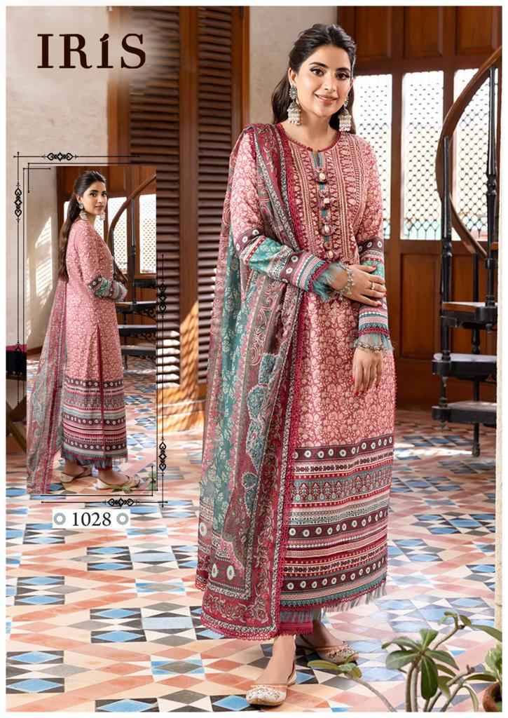 Afsanah Vol-3 By Iris 1021 To 1030 Series Designer Festive Suits Beautiful Stylish Fancy Colorful Party Wear & Occasional Wear Pure Cotton Print Dresses At Wholesale Price