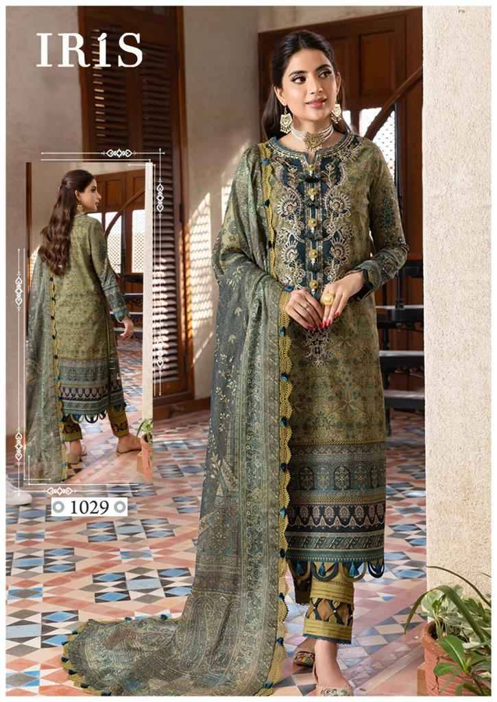 Afsanah Vol-3 By Iris 1021 To 1030 Series Designer Festive Suits Beautiful Stylish Fancy Colorful Party Wear & Occasional Wear Pure Cotton Print Dresses At Wholesale Price