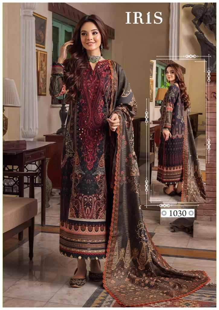 Afsanah Vol-3 By Iris 1021 To 1030 Series Designer Festive Suits Beautiful Stylish Fancy Colorful Party Wear & Occasional Wear Pure Cotton Print Dresses At Wholesale Price