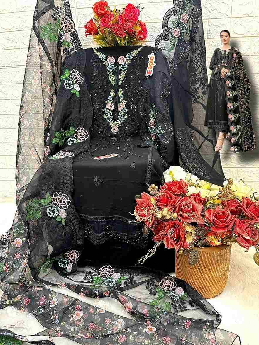 Fepic 1645 Colours By Fepic 1645-A To 1645-C Series Beautiful Pakistani Suits Stylish Fancy Colorful Party Wear & Occasional Wear Georgette Embroidered Dresses At Wholesale Price