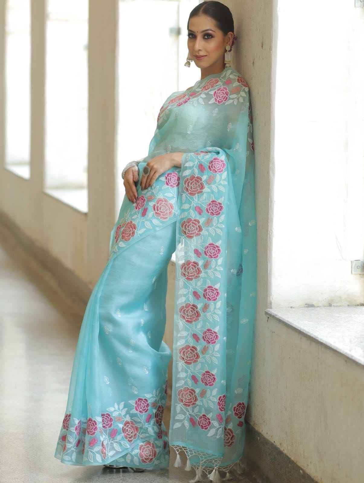 Jagruti By Fashid Wholesale 01 To 04 Series Indian Traditional Wear Collection Beautiful Stylish Fancy Colorful Party Wear & Occasional Wear Organza Silk Sarees At Wholesale Price