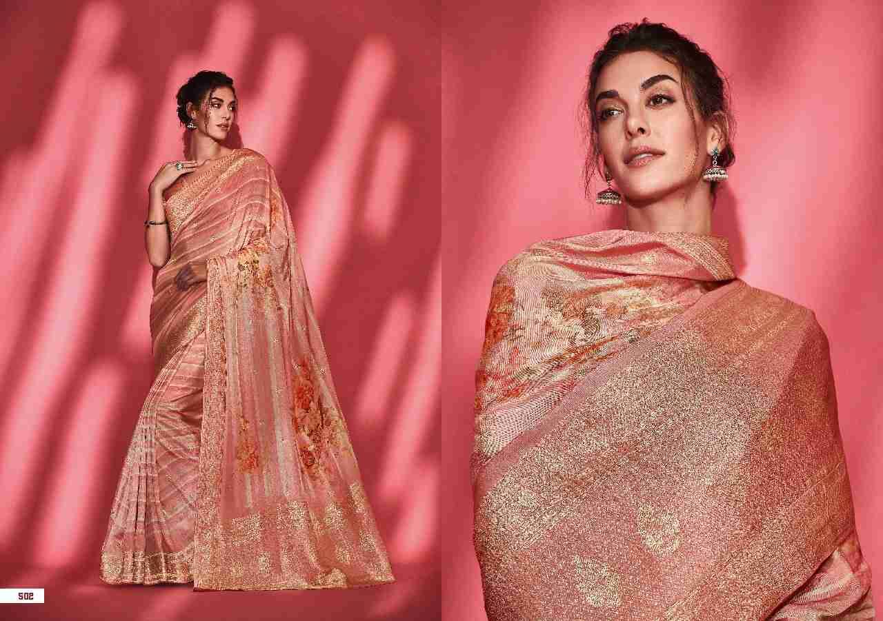 Eternity By Varsha 501 To 503 Series Indian Traditional Wear Collection Beautiful Stylish Fancy Colorful Party Wear & Occasional Wear Viscose Sarees At Wholesale Price