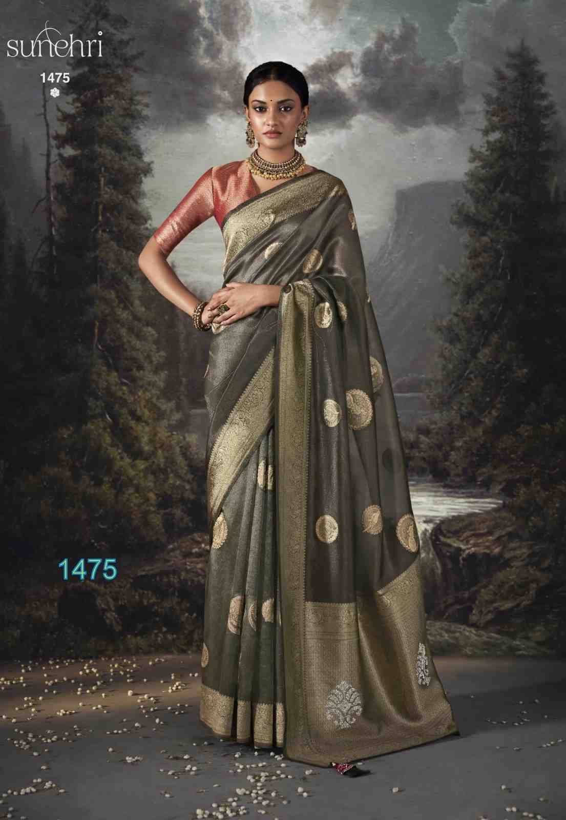 Raat Rani By Kimora Fashion 1471 To 1481 Series Indian Traditional Wear Collection Beautiful Stylish Fancy Colorful Party Wear & Occasional Wear Banarasi Silk Sarees At Wholesale Price