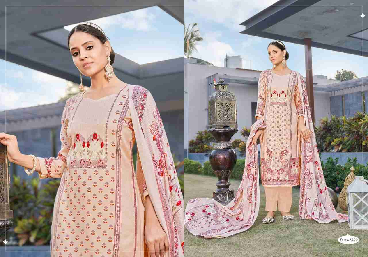 Kashmir Ki Kali Vol-13 By Radha Fab 1301 To 1310 Series Beautiful Festive Suits Colorful Stylish Fancy Casual Wear & Ethnic Wear Pure Pashmina Embroidered Dresses At Wholesale Price