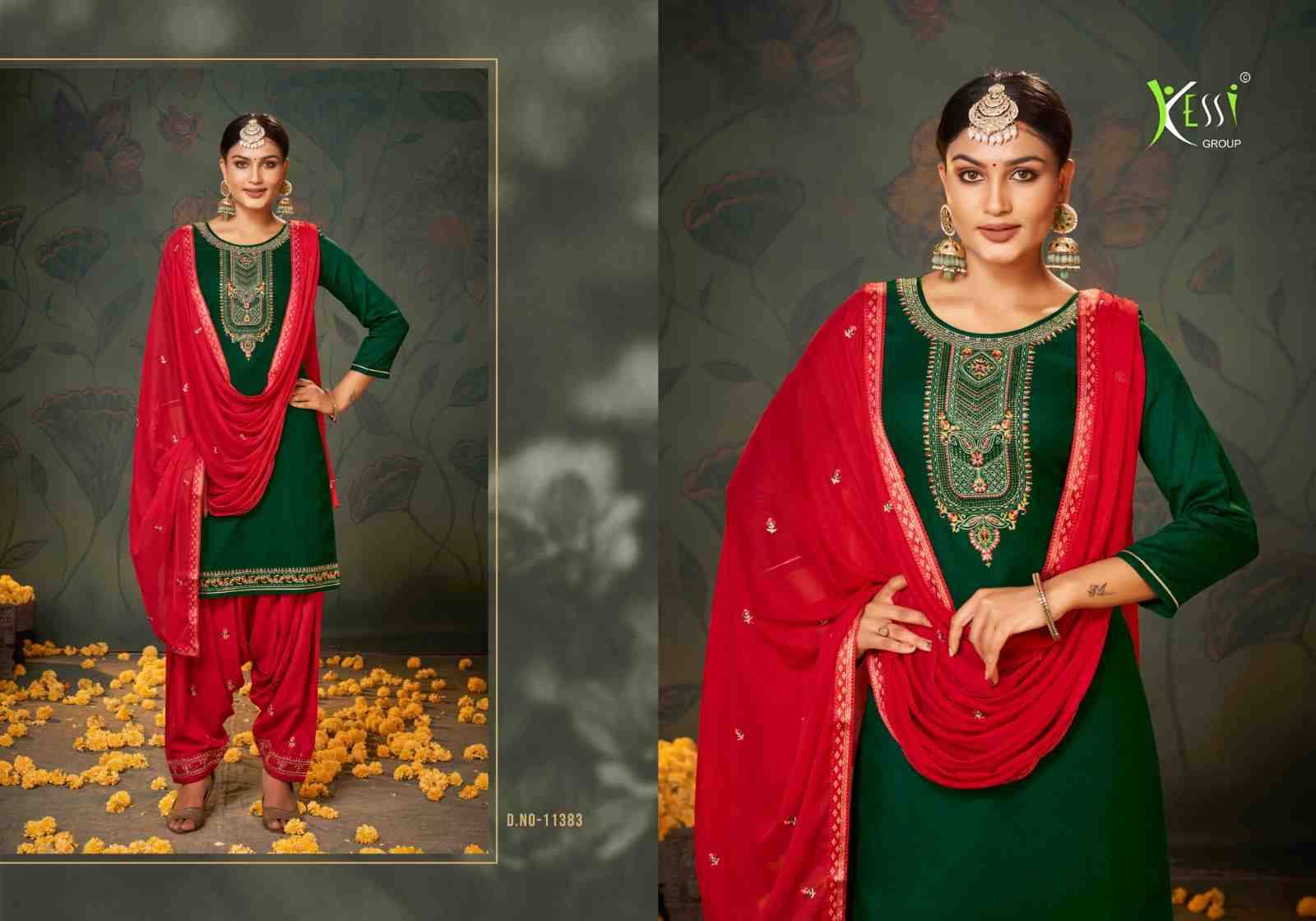 Patiala House Vol-95 By Kessi Fabrics 11381 To 11386 Series Beautiful Patiyala Suits Colorful Stylish Fancy Casual Wear & Ethnic Wear Pure Jam Cotton With Work Dresses At Wholesale Price