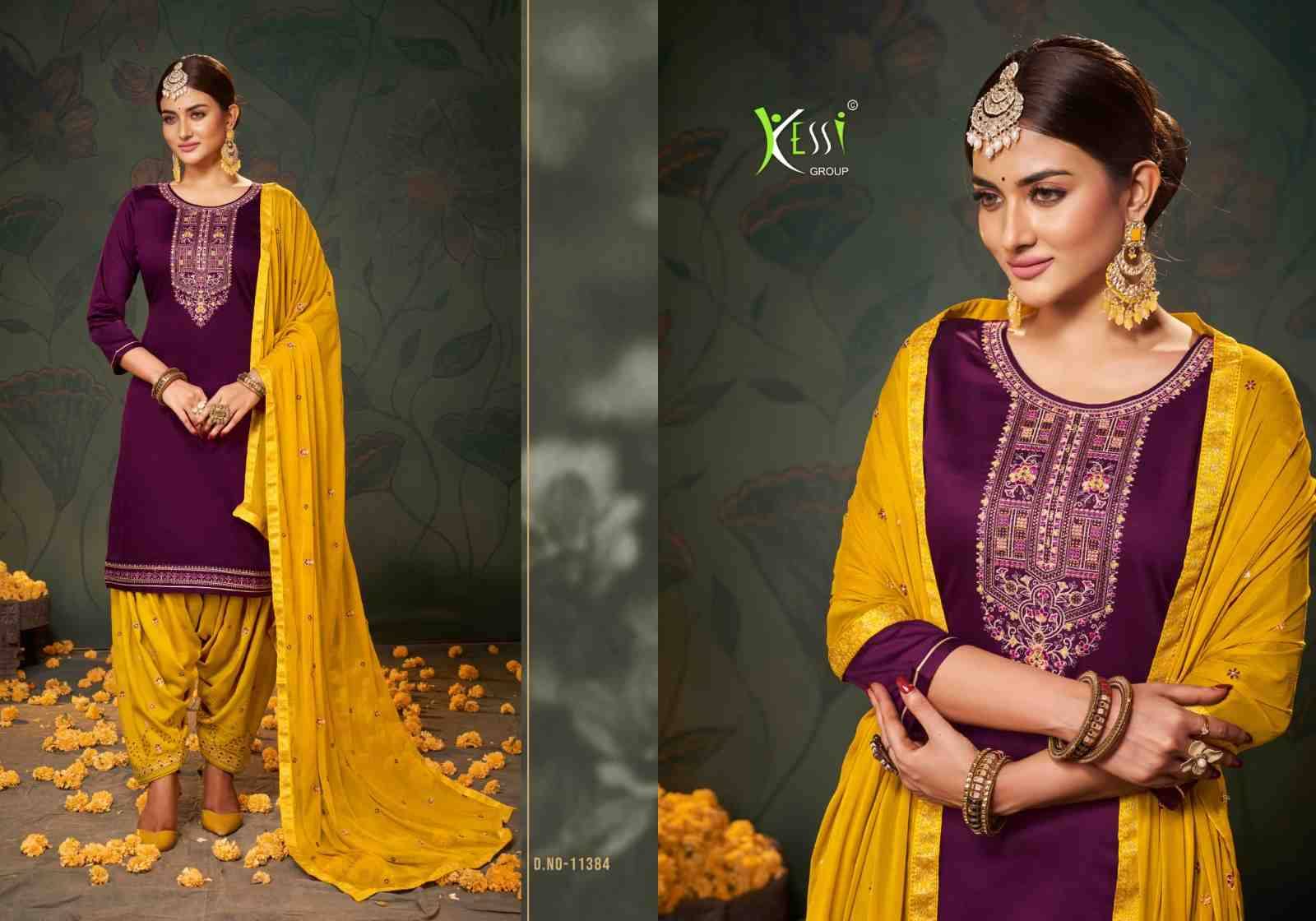 Patiala House Vol-95 By Kessi Fabrics 11381 To 11386 Series Beautiful Patiyala Suits Colorful Stylish Fancy Casual Wear & Ethnic Wear Pure Jam Cotton With Work Dresses At Wholesale Price