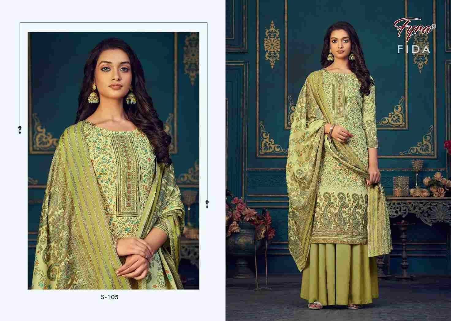 Fida By Fyra 101 To 110 Series Beautiful Stylish Fancy Colorful Casual Wear & Ethnic Wear Collection Pure Cotton Printed Dresses At Wholesale Price
