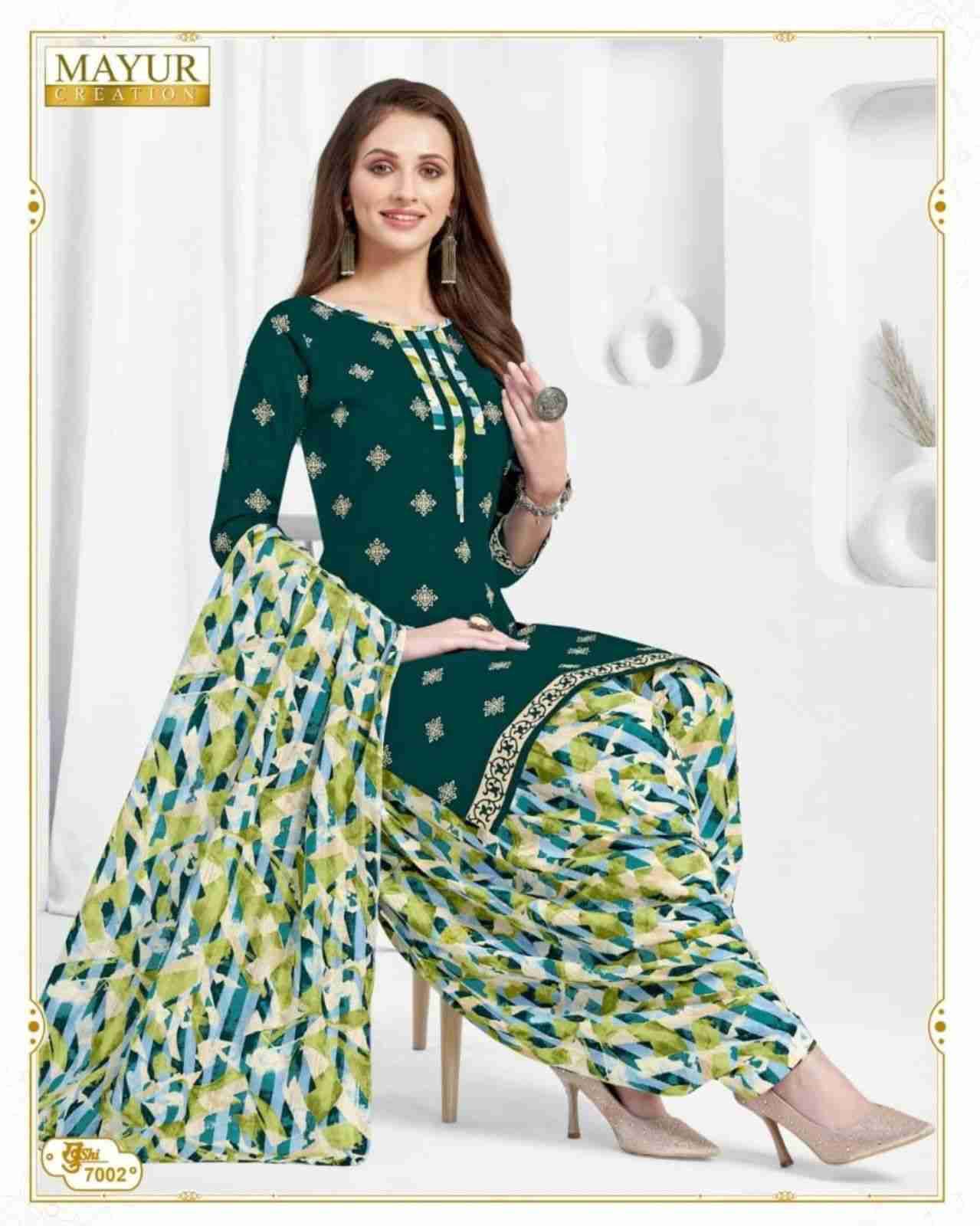 Khushi Vol-70 By Mayur Creation 7001 To 7035 Series Beautiful Stylish Festive Suits Fancy Colorful Casual Wear & Ethnic Wear & Ready To Wear Heavy Fancy Print Dresses At Wholesale Price