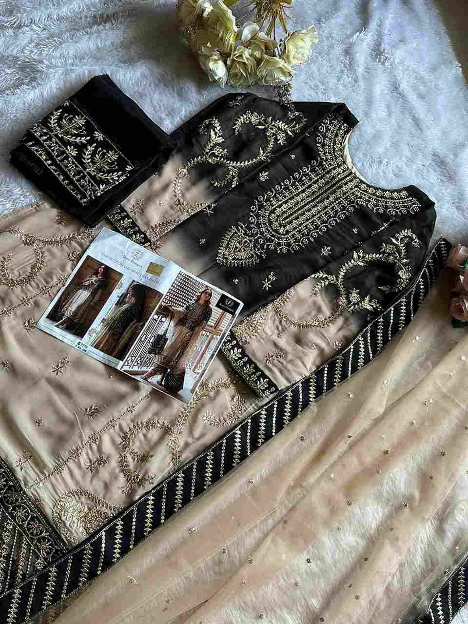 Ziaaz Designs Hit Design 399 By Ziaaz Designs Beautiful Stylish Pakistani Suits Fancy Colorful Casual Wear & Ethnic Wear & Ready To Wear Heavy Georgette Embroidered Dresses At Wholesale Price