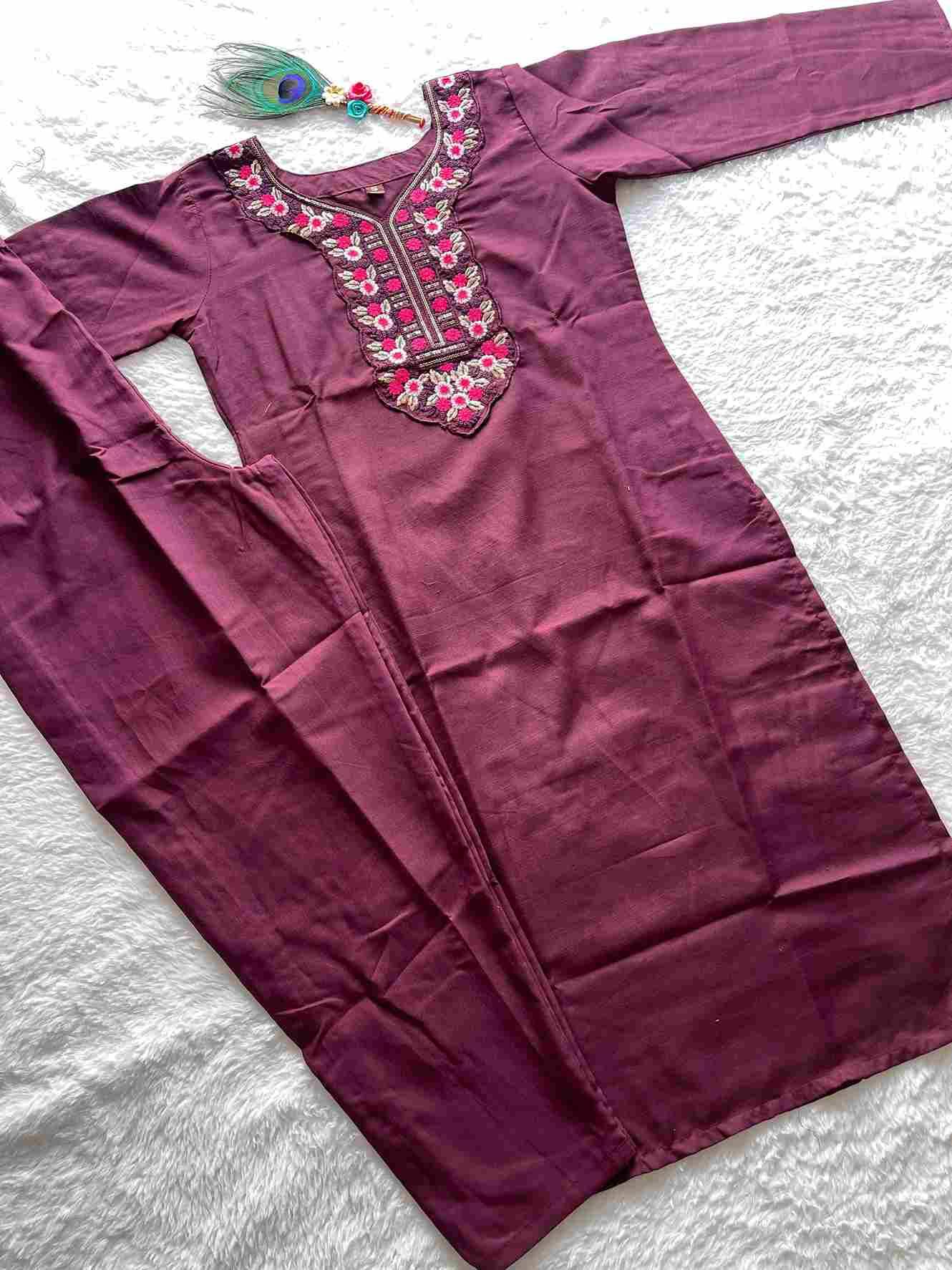 149 By Kaamiri 01 To 04 Series Designer Stylish Fancy Colorful Beautiful Party Wear & Ethnic Wear Collection Cotton Slub Kurtis With Bottom At Wholesale Price