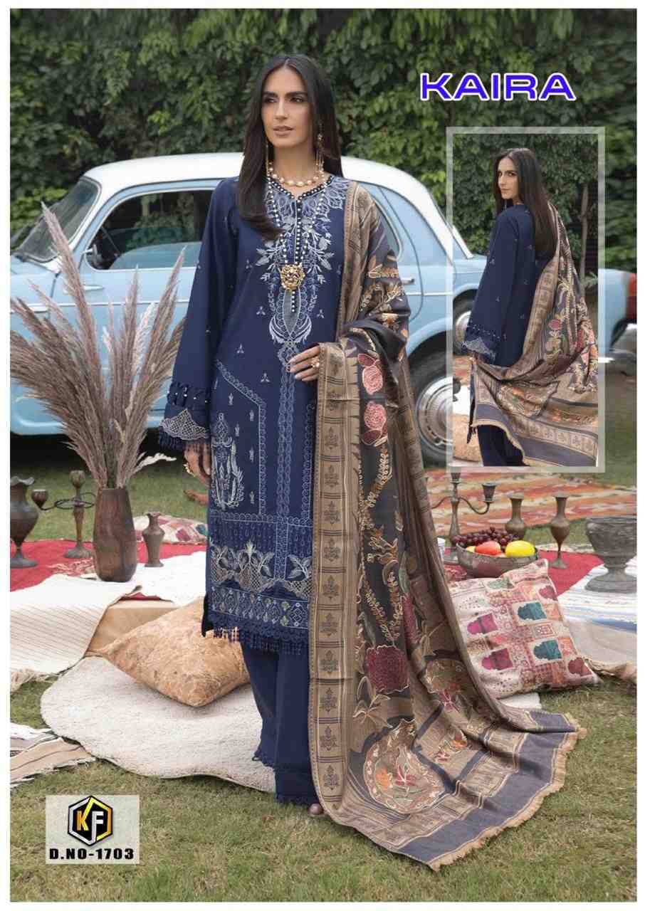 Kaira Vol-17 By Keval Fab 1701 To 1706 Series Beautiful Festive Suits Stylish Fancy Colorful Casual Wear & Ethnic Wear Pure Cotton Print Dresses At Wholesale Price