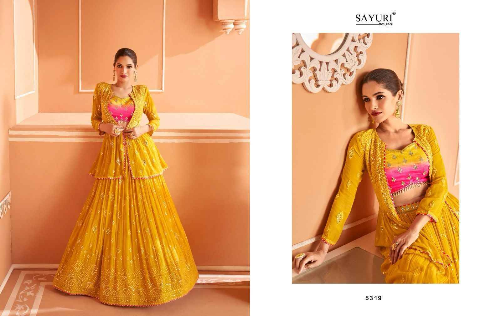 Kalishta Nx By Sayuri 5319 To 5320 Series Designer Beautiful Wedding Bridal Collection Occasional Wear & Party Wear Fancy Lehengas At Wholesale Price