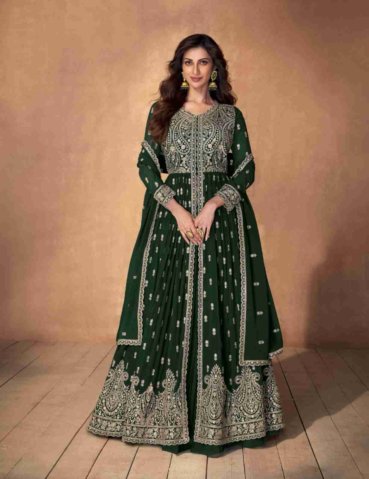 Madhubala By Aashirwad Creation 9848 To 9852 Series Beautiful Stylish Festive Suits Fancy Colorful Casual Wear & Ethnic Wear & Ready To Wear Georgette Dresses At Wholesale Price
