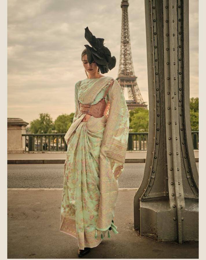 Kalila Silk By Raj Tex 341001 To 341006 Series Indian Traditional Wear Collection Beautiful Stylish Fancy Colorful Party Wear & Occasional Wear Handloom Silk Sarees At Wholesale Price