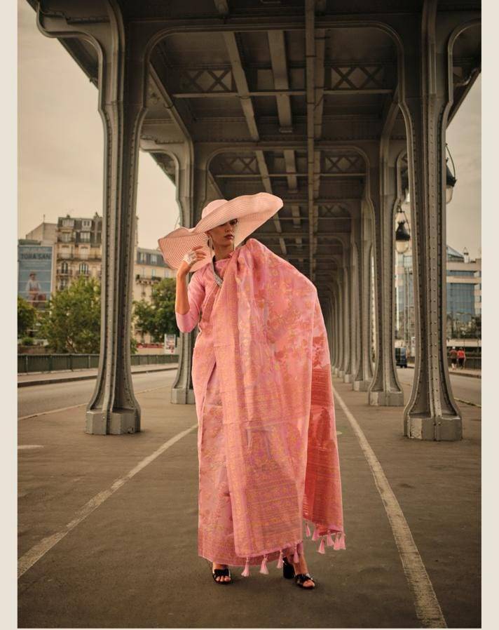 Kalila Silk By Raj Tex 341001 To 341006 Series Indian Traditional Wear Collection Beautiful Stylish Fancy Colorful Party Wear & Occasional Wear Handloom Silk Sarees At Wholesale Price