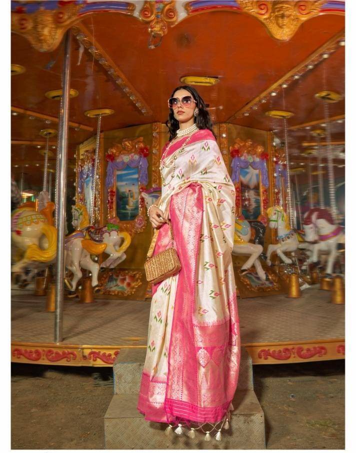 Kaitra Silk By Raj Tex 356001 To 356006 Series Indian Traditional Wear Collection Beautiful Stylish Fancy Colorful Party Wear & Occasional Wear Handloom Silk Sarees At Wholesale Price