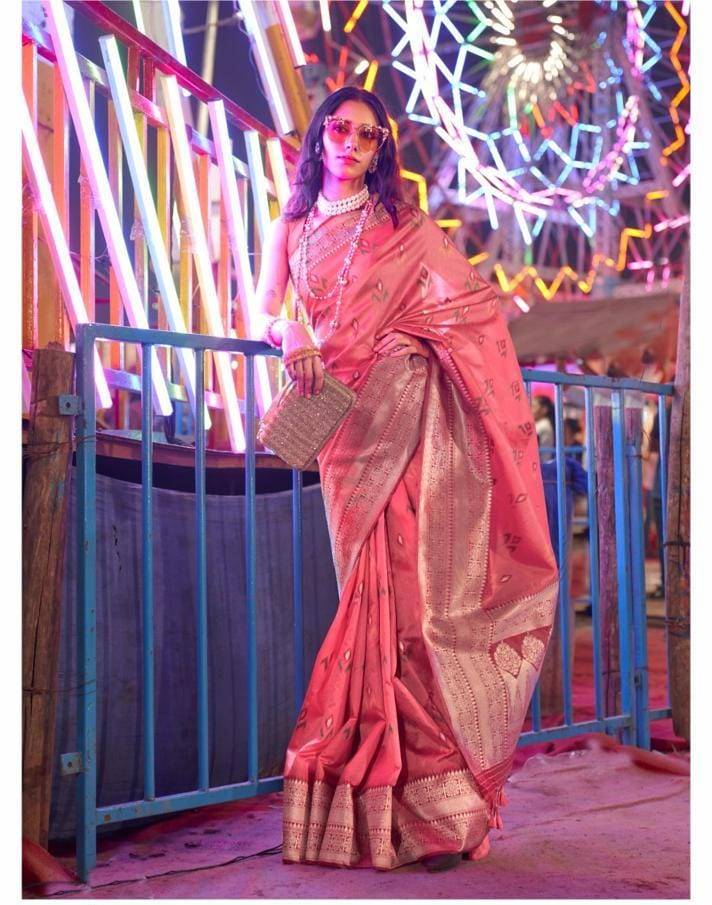 Kaitra Silk By Raj Tex 356001 To 356006 Series Indian Traditional Wear Collection Beautiful Stylish Fancy Colorful Party Wear & Occasional Wear Handloom Silk Sarees At Wholesale Price