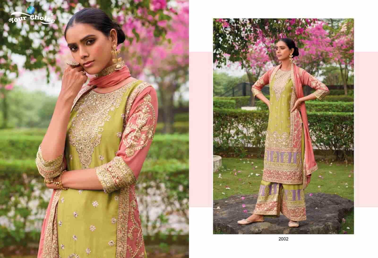 Galaxy Vol-2 By Your Choice 2001 To 2002 Series Beautiful Festive Suits Colorful Stylish Fancy Casual Wear & Ethnic Wear Pure Chinnon Dresses At Wholesale Price