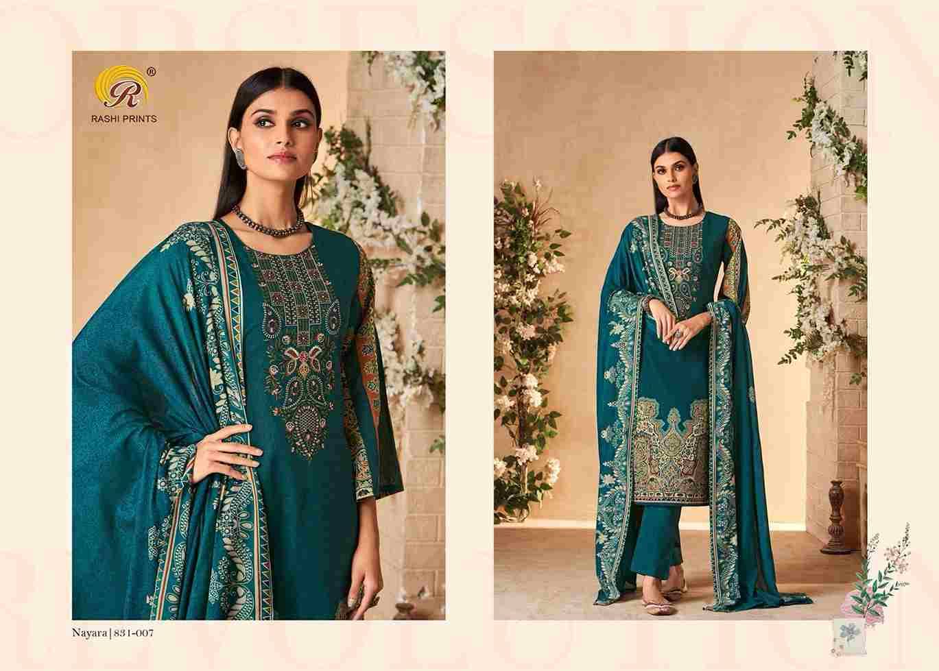 Nayara-31 By Rashi Prints 831-01 To 831-08 Series Beautiful Festive Suits Stylish Fancy Colorful Casual Wear & Ethnic Wear Pure Cambric Cotton Dresses At Wholesale Price