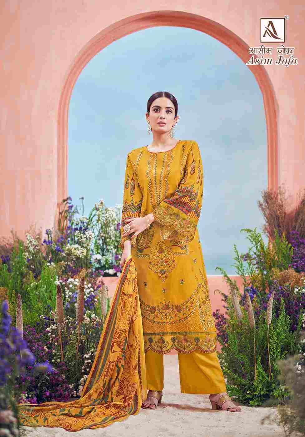 ASIM JOFA BY ALOK SUIT 1441 001 TO 1441 008 SERIES BEAUTIFUL FESTIVE SUITS COLORFUL STYLISH