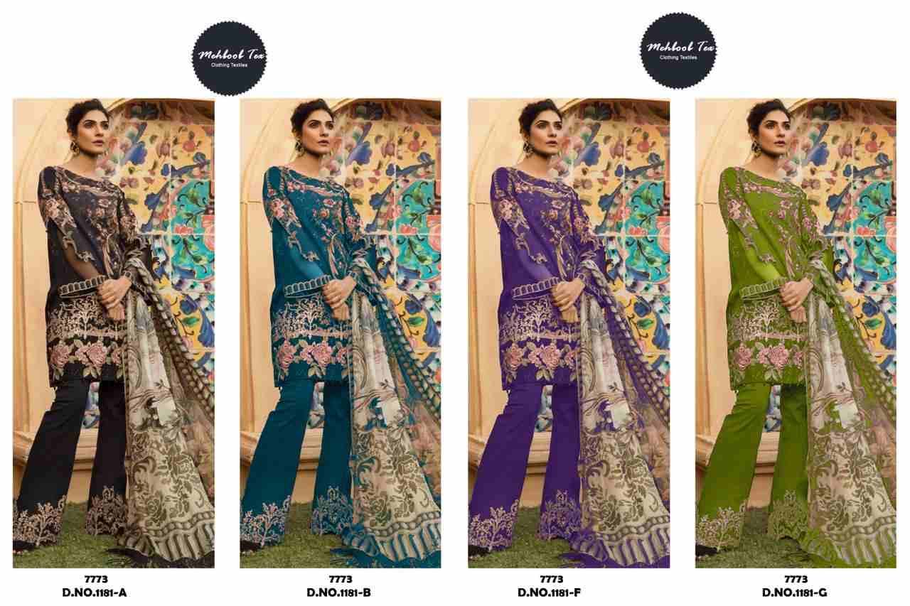 Mehboob Tex Hit Design 1181 Colours Vol-2 By Mehboob Tex Beautiful Pakistani Suits Colorful Stylish Fancy Casual Wear & Ethnic Wear Pure Cotton Embroidered Dresses At Wholesale Price